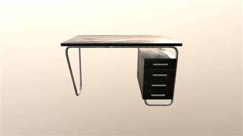 Bauhaus Table - Download Free 3D model by Sebastian Baalbaki (@sebastian.baalbaki) [62607ff ...