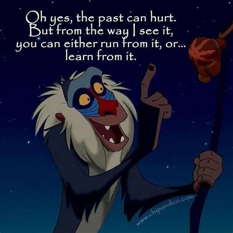 A bit of Rafiki's wisdom for your Wednesday morning! #TheLionKing # ...