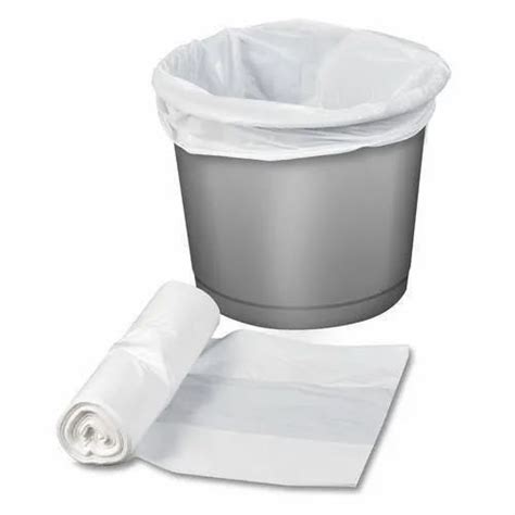 White Plain LDPE Garbage Bag at Rs 90/kilogram | Trash Bag in Ballabhgarh | ID: 21482005073