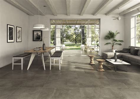 Interior Design Using Industrial Floor Tiles