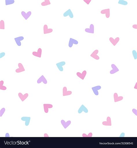 Love heart background in pretty colors Royalty Free Vector