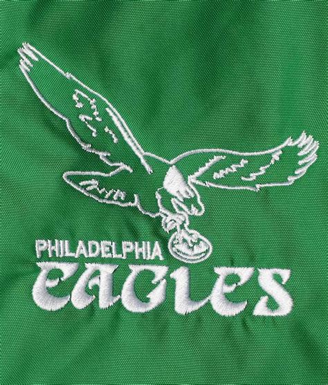 Kelly Green Philadelphia Eagles Throwback Jacket