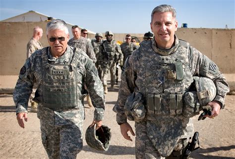 U.S. Army Chief of Staff Gen. George W. Casey Jr., left, and U.S. Army ...