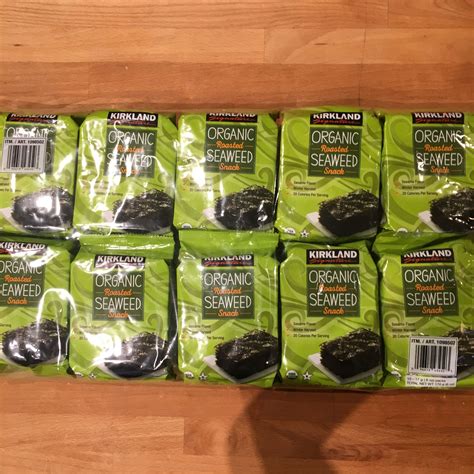 Pin by Liliflower on COSTCO | Seaweed snacks, Snacks, Roasted seaweed snack