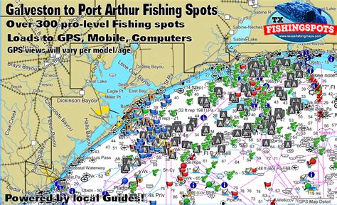 Galveston Texas Offshore Fishing Spots & GPS Coordinates