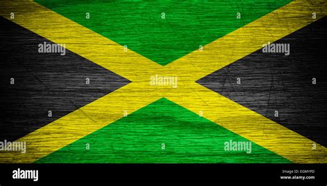 Flag jamaica jamaican banner on hi-res stock photography and images - Alamy