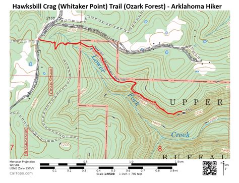 Hawksbill Crag (Whitaker Point) Trail (Ozark Forest) – 3 mi (o&b ...