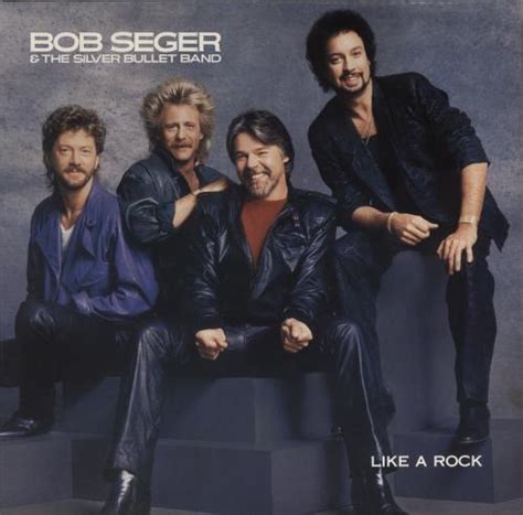 Bob Seger Like A Rock UK vinyl LP album (LP record) (216888)