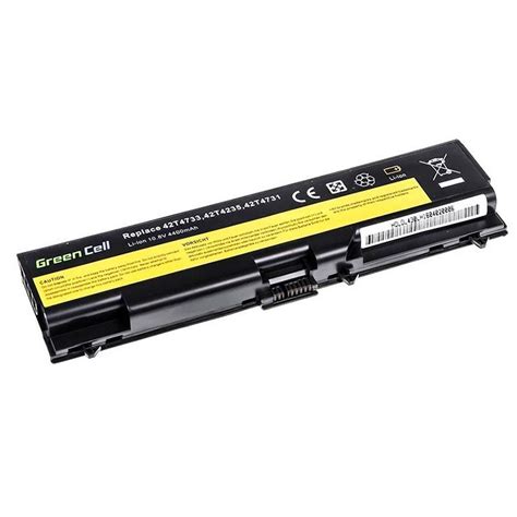 Green Cell Batteri - Lenovo ThinkPad L530, T530, W530 - 4400mAh