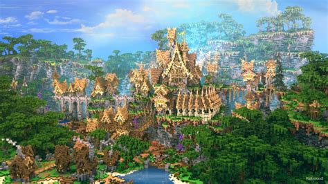 Beautiful RPG map built by MrAniman2 for your Minecraft server