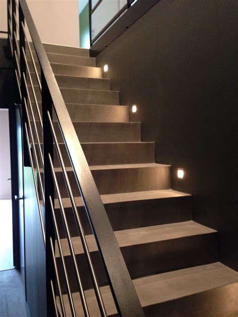 Escalier avec résine béton ciré Stairs, Home Decor, Stairway, Decoration Home, Room Decor ...