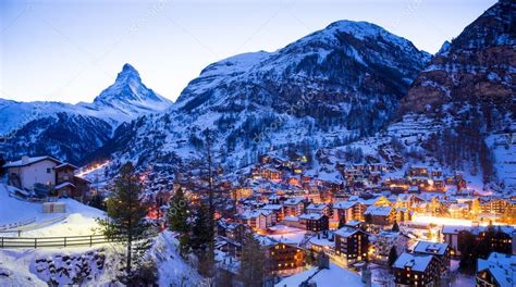 Zermatt, switzerland, matterhorn, ski resort Stock Photo by ...