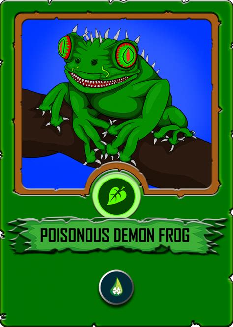 Poisonous Demon Frog