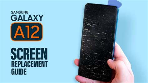 Samsung Galaxy A12 LCD Touch Screen Replacement | M12 | F12 - YouTube