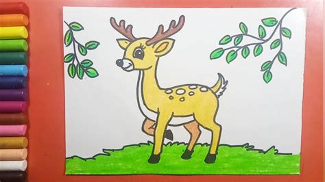 Simple Deer Drawing Easy For Kids - michaeljacksonopowiadania