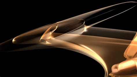 Wallpaper smoke, gold, light, background, lights hd, picture, image