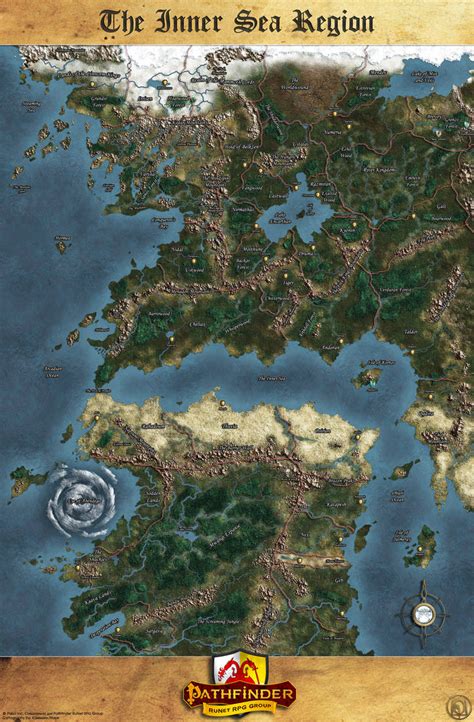 Artstation The Inner Sea Region Map - vrogue.co