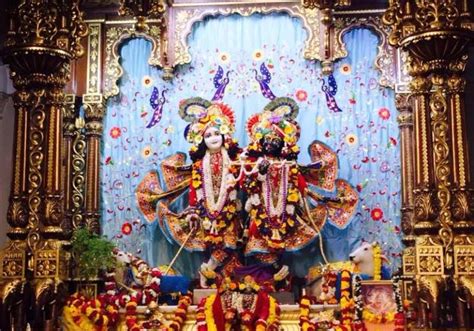 ISKCON Temple Vrindavan Mathura Timings, 2024 Aarti Time Table - Krishna Balaram Mandir