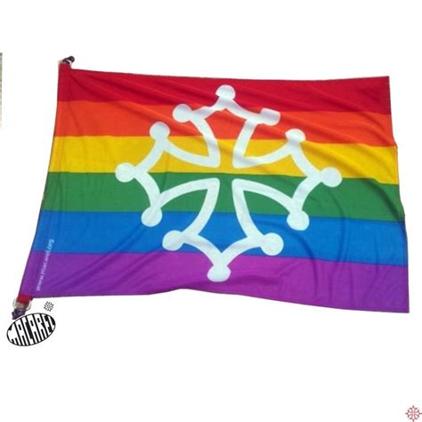 drapeau occitan pride - MACAREL - Oc Pertot