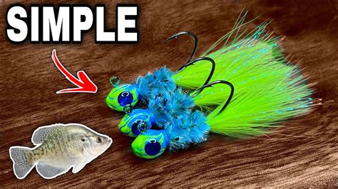 Tying an INCREDIBLE Crappie Jig - Step by Step Tutorial - YouTube