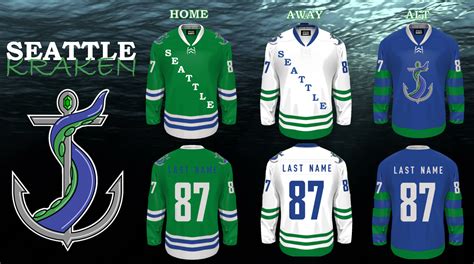 Seattle Kraken Concept Jersey