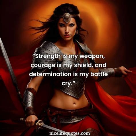 Warrior Woman Quotes Images