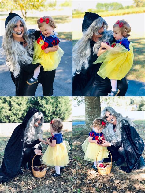 Snow White and the Evil Queen | Daughter halloween costumes, Mother ...