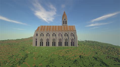 Ruined Gothic Church Minecraft Map