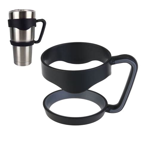 Thermal Mug Handle for 30 OZ Tumblers RTIC Ozark Trail SIC Cup (Black) - Walmart.com