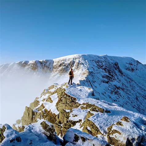 Striding edge, hellvelyn in winter : r/CampingandHiking