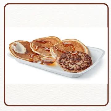 Pancake & Sausage with Syrup at McDonald’s | Price & Recipe