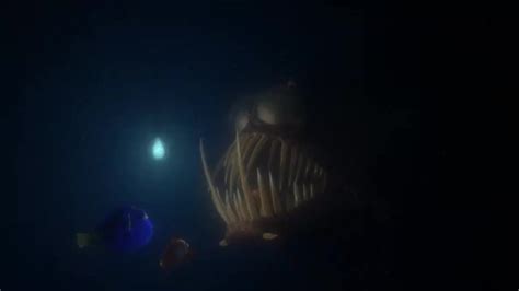 Marlin and Dory fighting anglerfish scene (Finding Nemo 2003) - YouTube