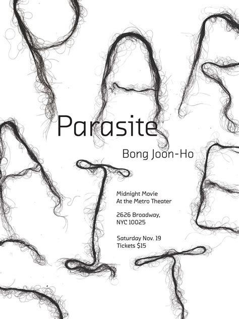 Parasite Movie Poster by Angela Gong – SVA Design