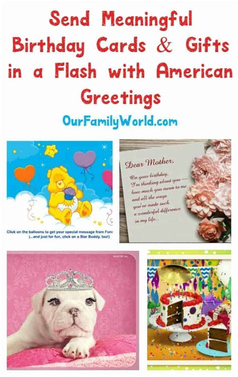 Send Meaningful Birthday Cards & Gifts in a Flash with American ...