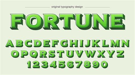 Green Bold Typography Design 576056 Vector Art at Vecteezy