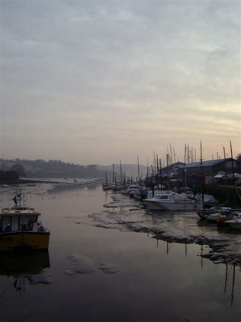 Penryn | Boats in the Penryn River on a frosty January morni… | Flickr