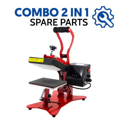 Spare Parts for the 2 in 1 Combo Cap Heat Press Machine | BRILDOR