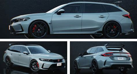 A 2023 Honda Civic Type R Sport Wagon Would Be Epic, Too Bad It’s Just A Render - Auto News