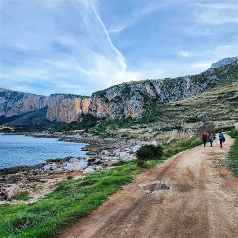 Majestic Vistas of Mountains and Sea While Hiking in Sicily ...