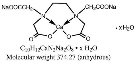 Calcium Disodium Versenate Injection (3M), Drug Reference Encyclopedia