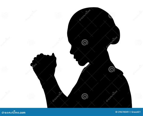 Silhouette Praying Stock Illustrations – 5,490 Silhouette Praying Stock ...