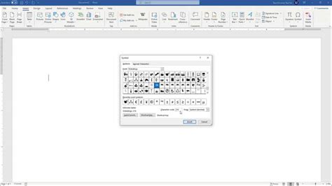 Insert a Symbol in Word- Instructions and Video Lesson