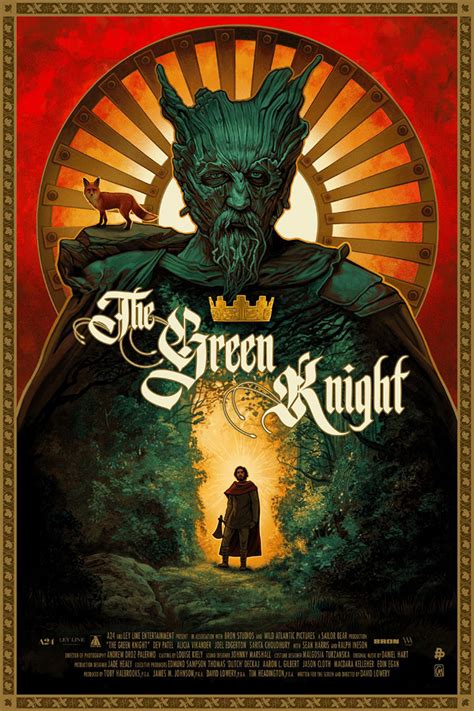 The Green Knight by C.A. Martin - Home of the Alternative Movie Poster -AMP-