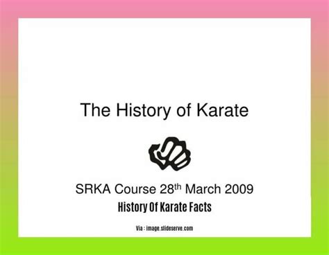 - Historical Evolution and Transformative Techniques: A Journey through the History of Karate Facts