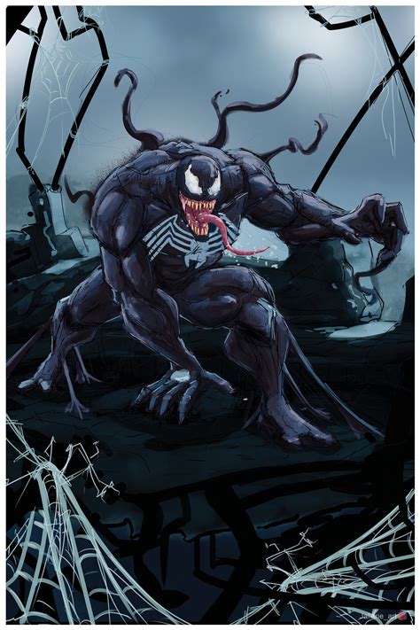 Venom Fan Art Poster Print | Etsy