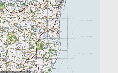 Historic Ordnance Survey Map of Kessingland Beach, 1921