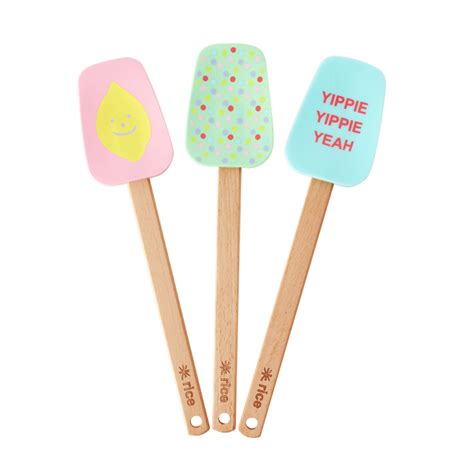 Kitchen Silicone Spatula in Colourful Prints By Rice DK - Vibrant Home