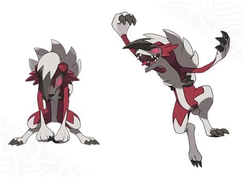 Pokémon Sun & Moon - Lycanroc (Midnight Form) - NintendObserver