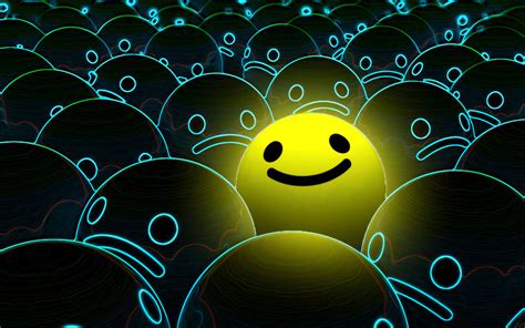 Smiley Face Cool Wallpaper Wallpaper | WallpaperLepi