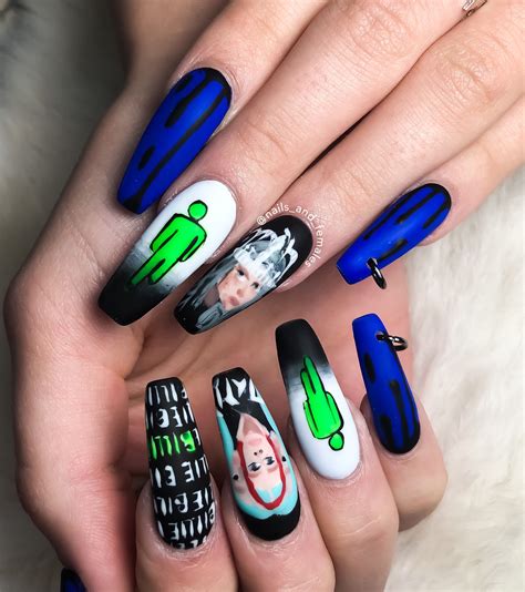 Billie Eilish Nail Designs - Design Talk